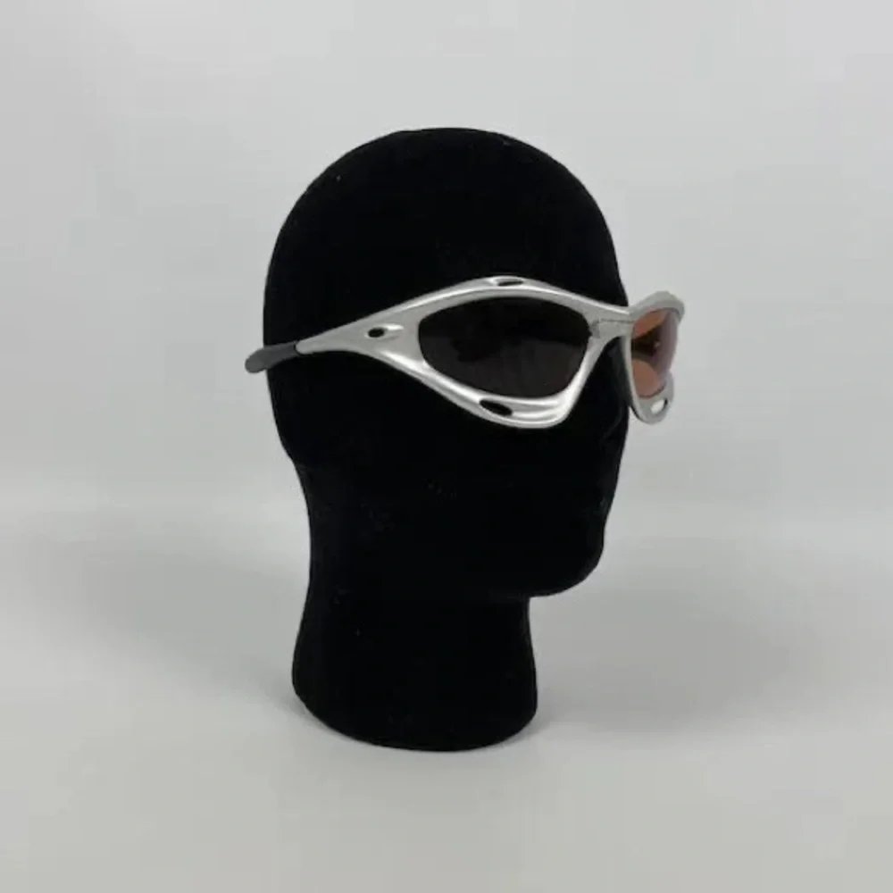 Steampunk chunky futuristic racing sunglasses